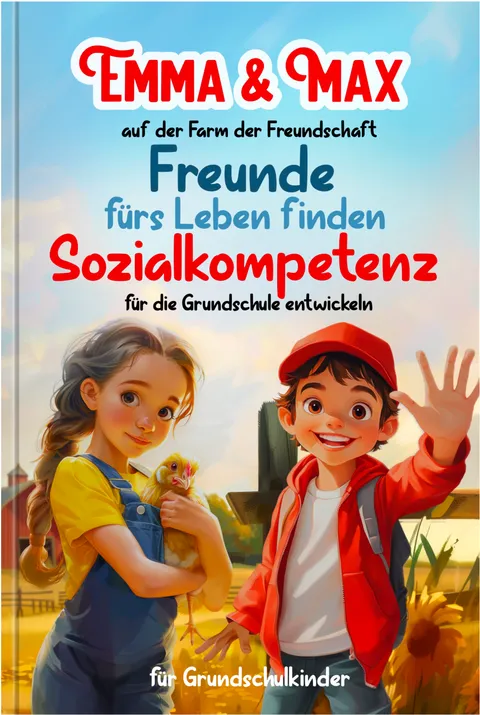 Buchcover: Emma & Max auf der Farm der Freundschaft